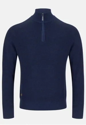 6th Sense Stanley Half Zip Sweater - Mix Kino