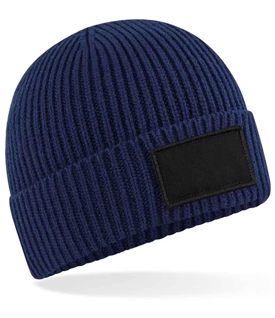 Beechfield Fashion Patch Beanie | Multicolor | One Size