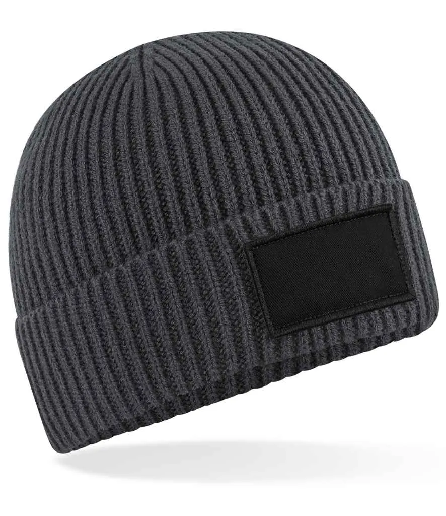 Beechfield Fashion Patch Beanie | Multicolor | One Size