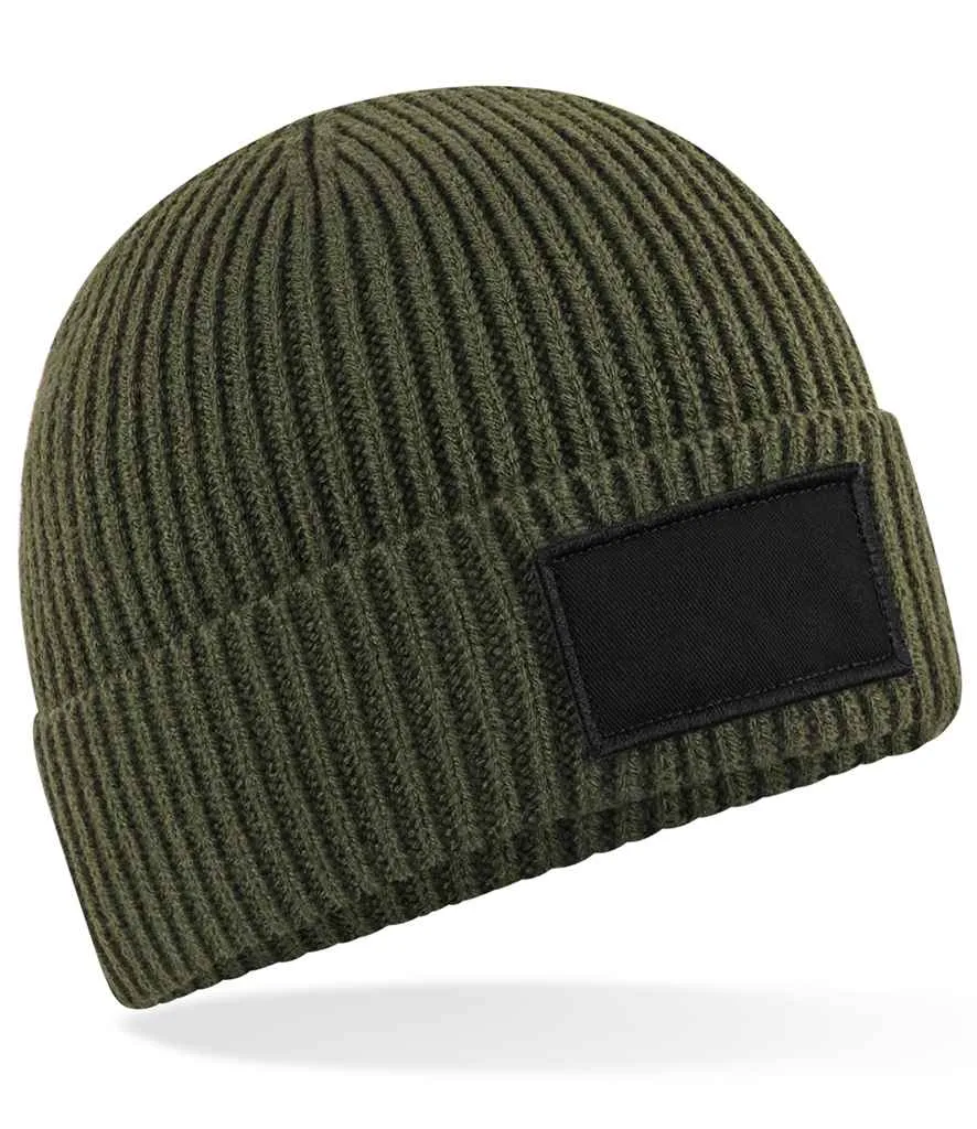 Beechfield Fashion Patch Beanie | Multicolor | One Size