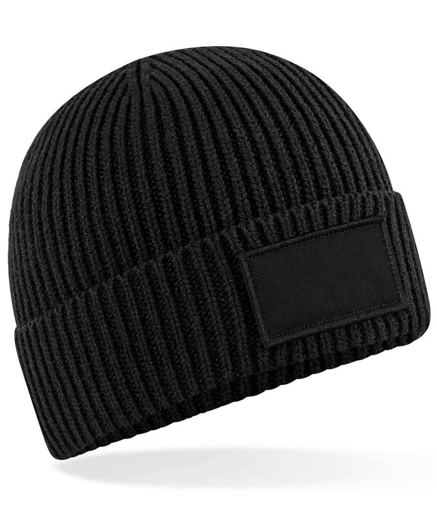 Beechfield Fashion Patch Beanie | Multicolor | One Size