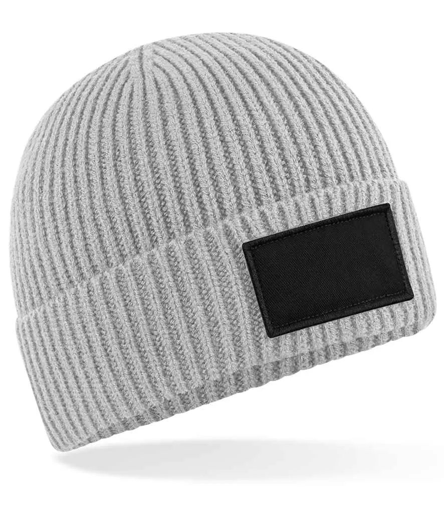 Beechfield Fashion Patch Beanie | Multicolor | One Size