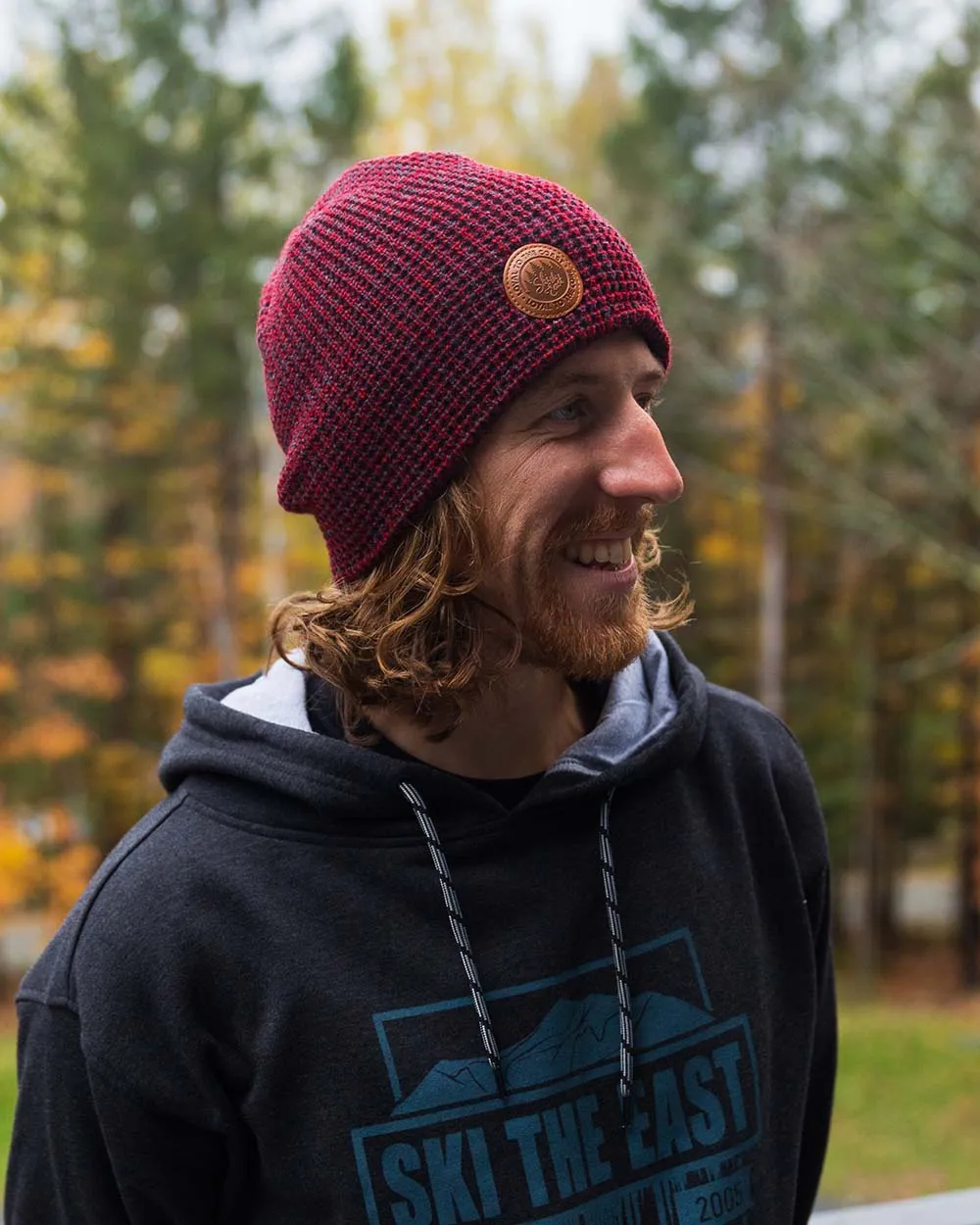 Camper Fleece Lined Beanie - Brick