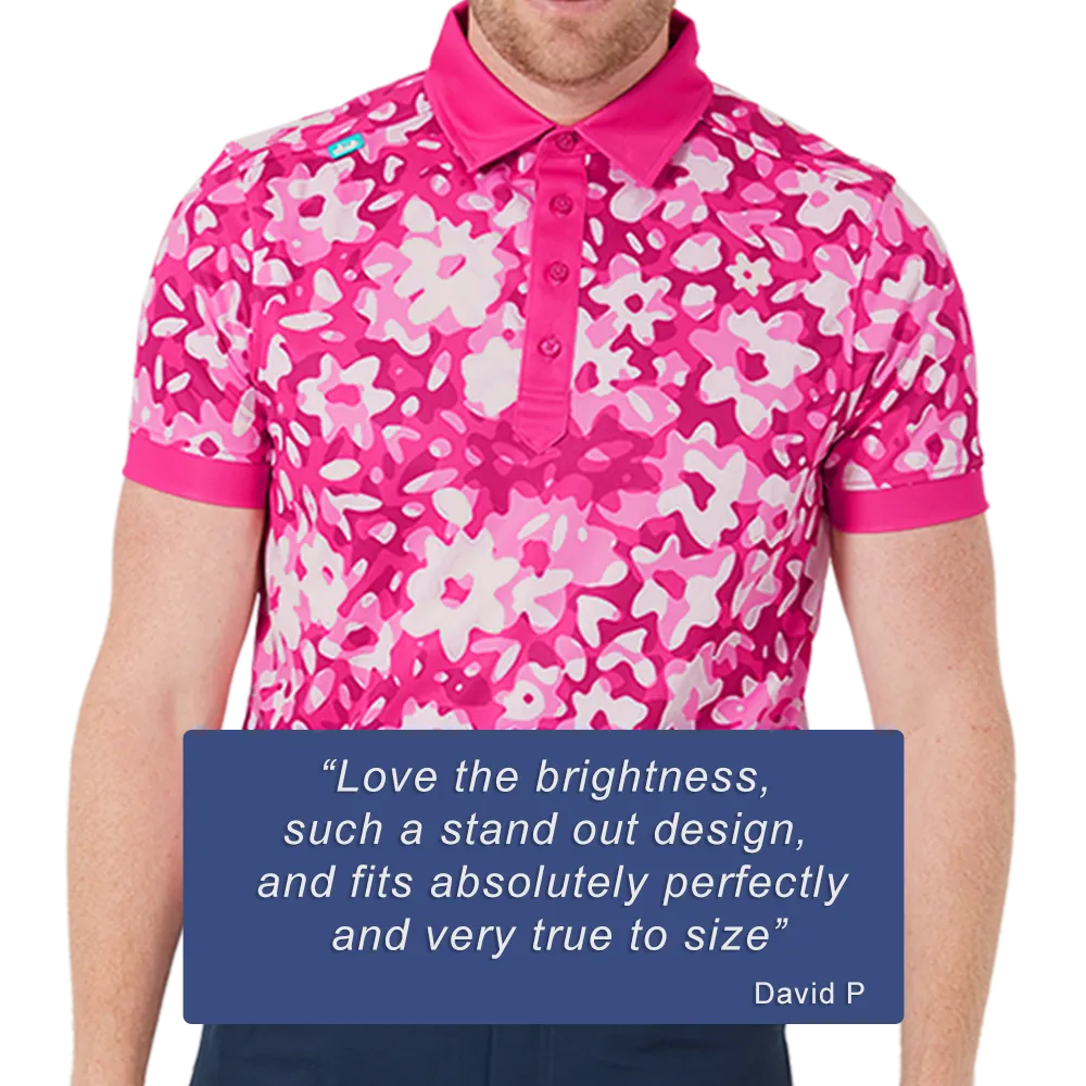 Cmax Camo Floral Polo