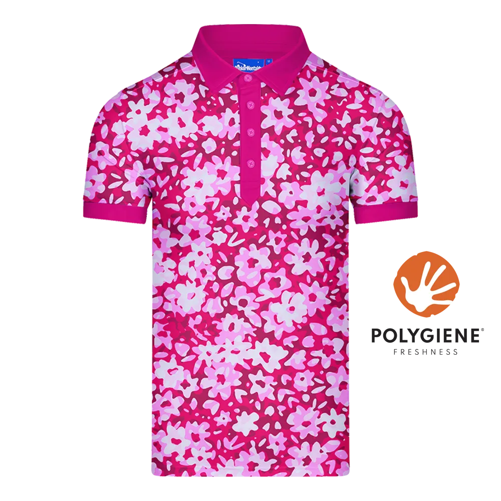Cmax Camo Floral Polo