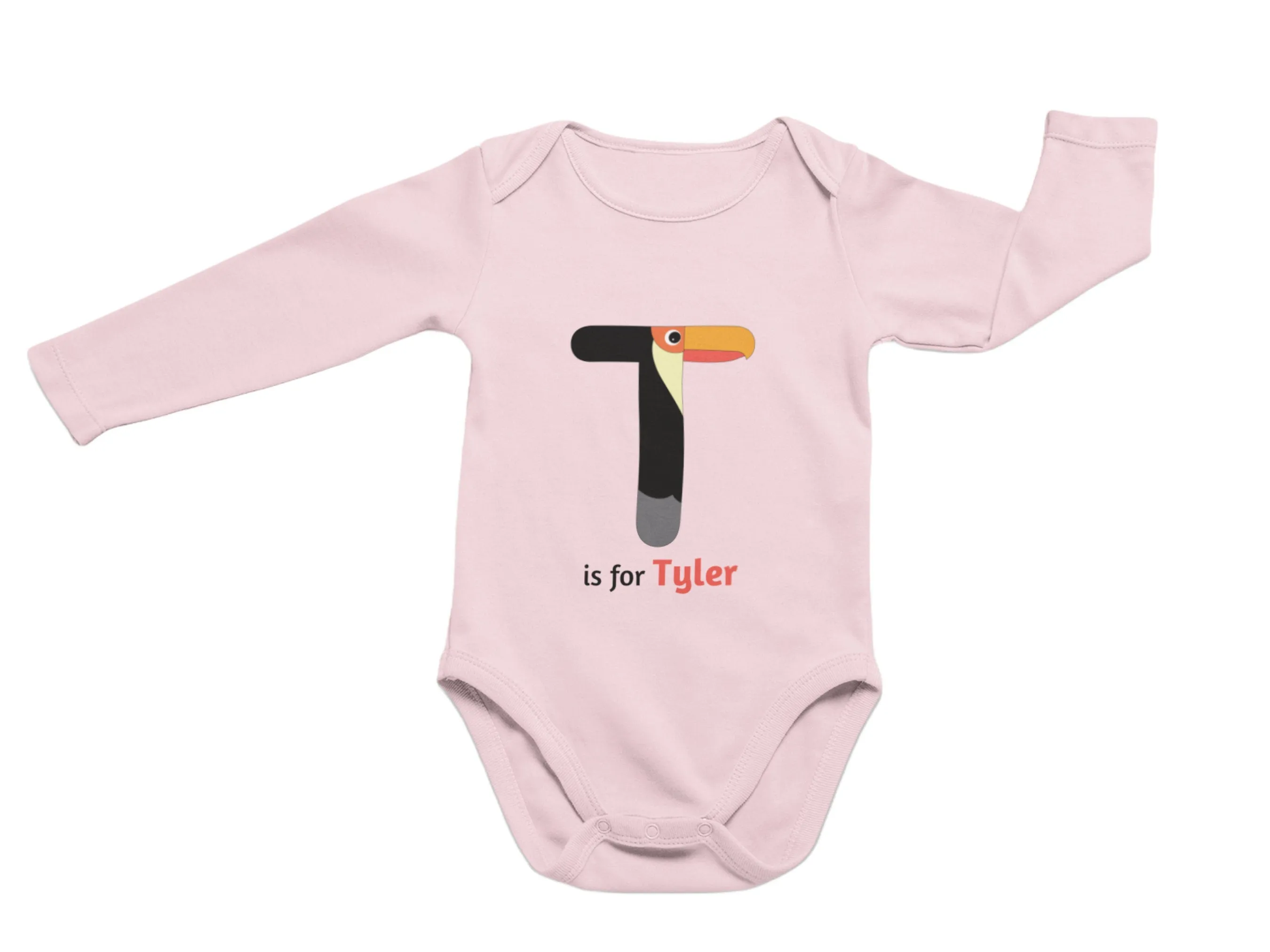 Custom Toddler Shirt Gift for Birthday Girl with Initials T On Shirt Gift