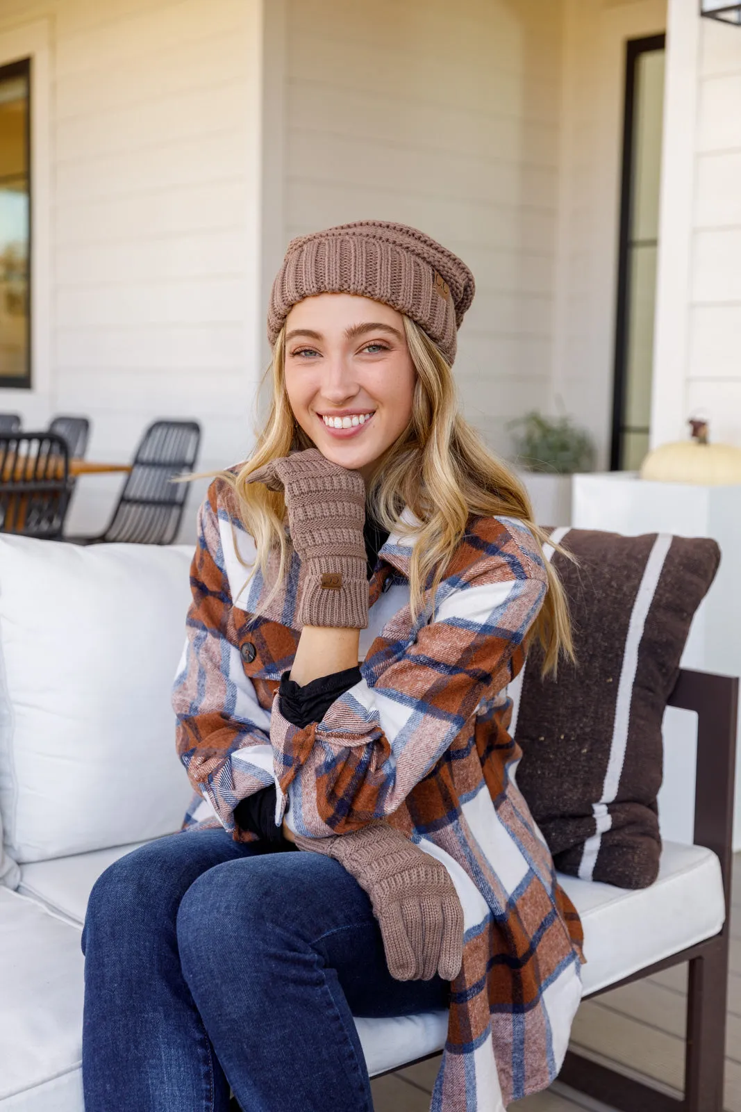 Got You Covered Beanie In Taupe - 11/10/2022