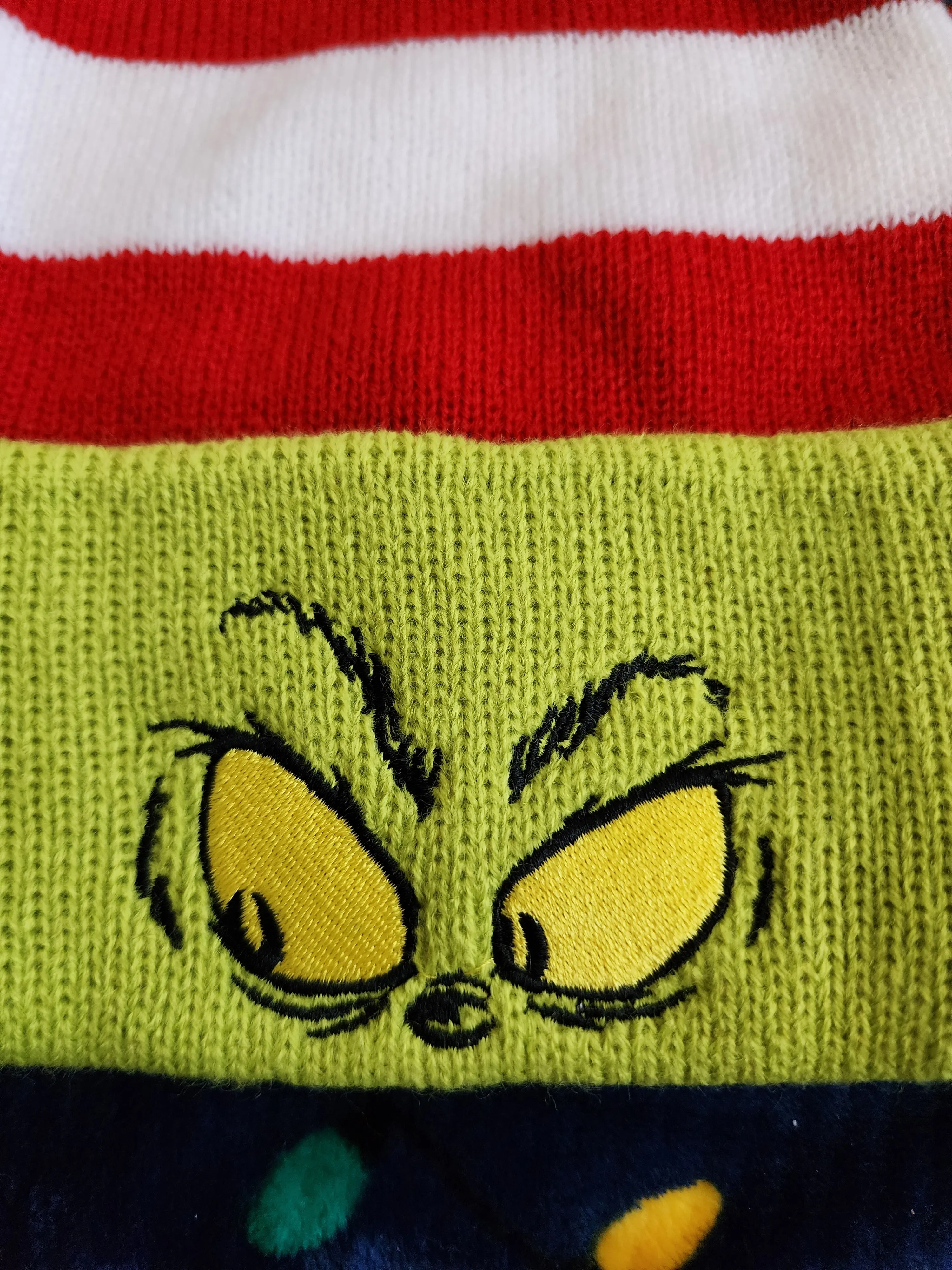 Grinch Christmas Beanie
