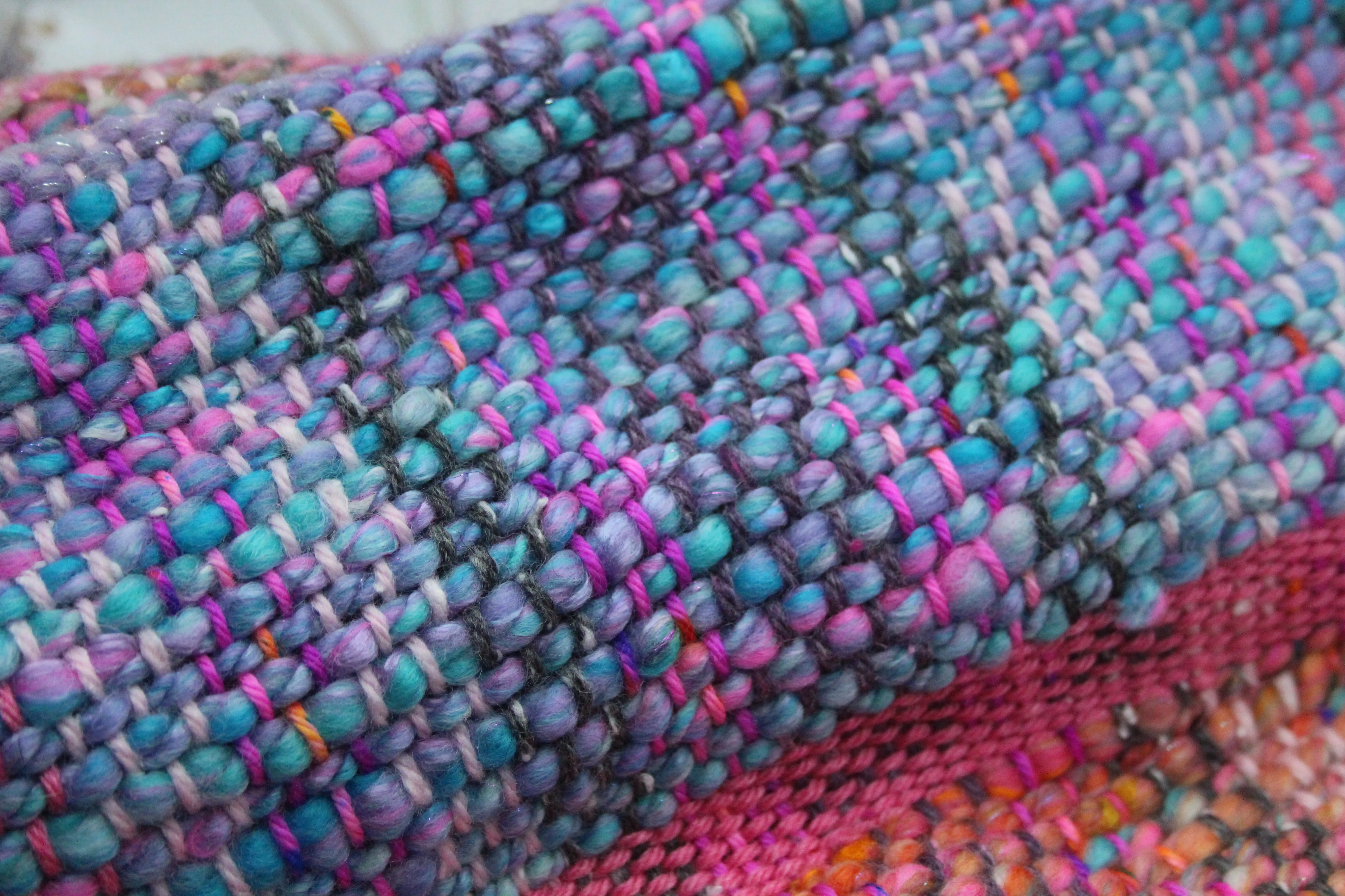Handwoven Scarf - 33cm wide 190cm long
