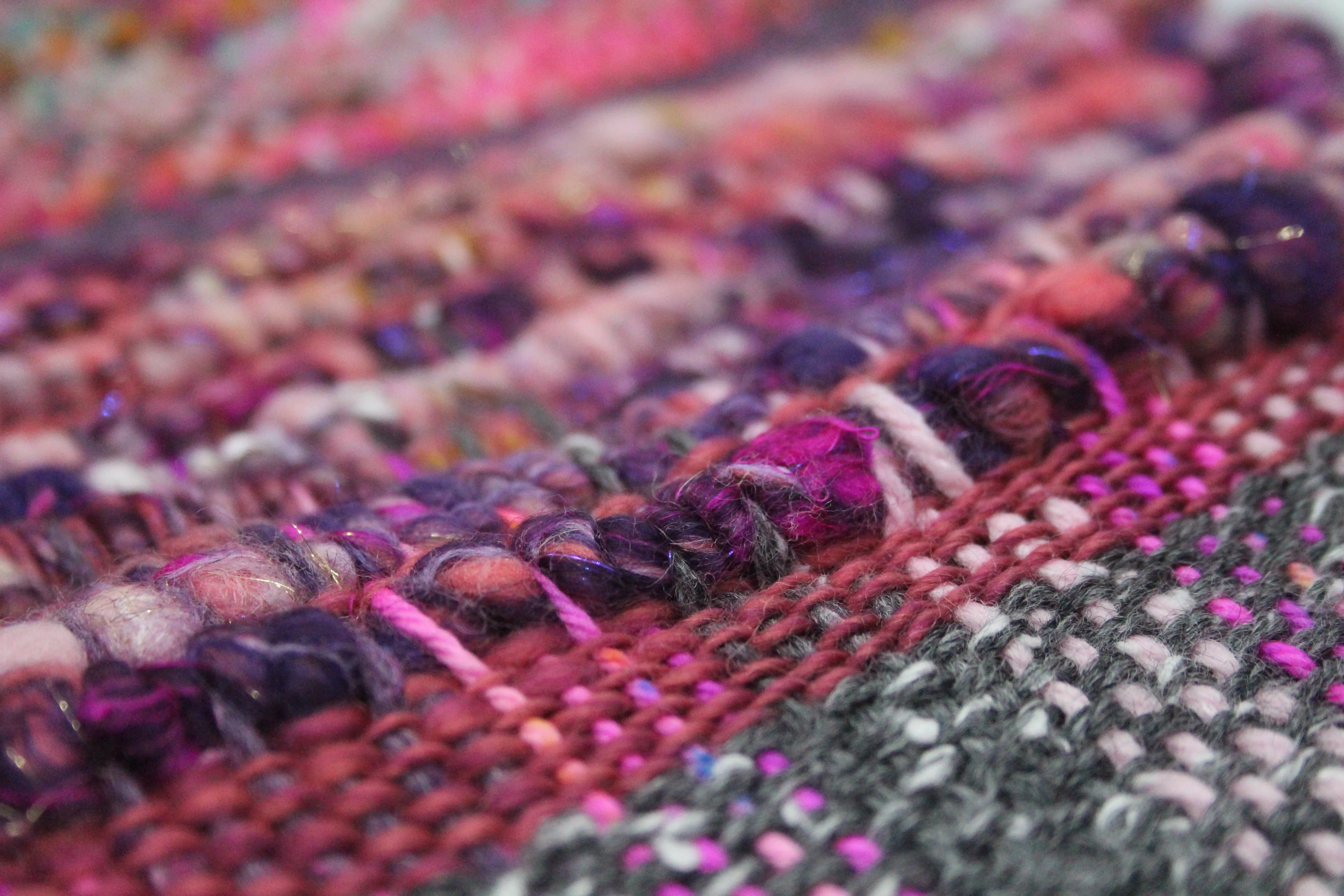 Handwoven Scarf - 33cm wide 190cm long