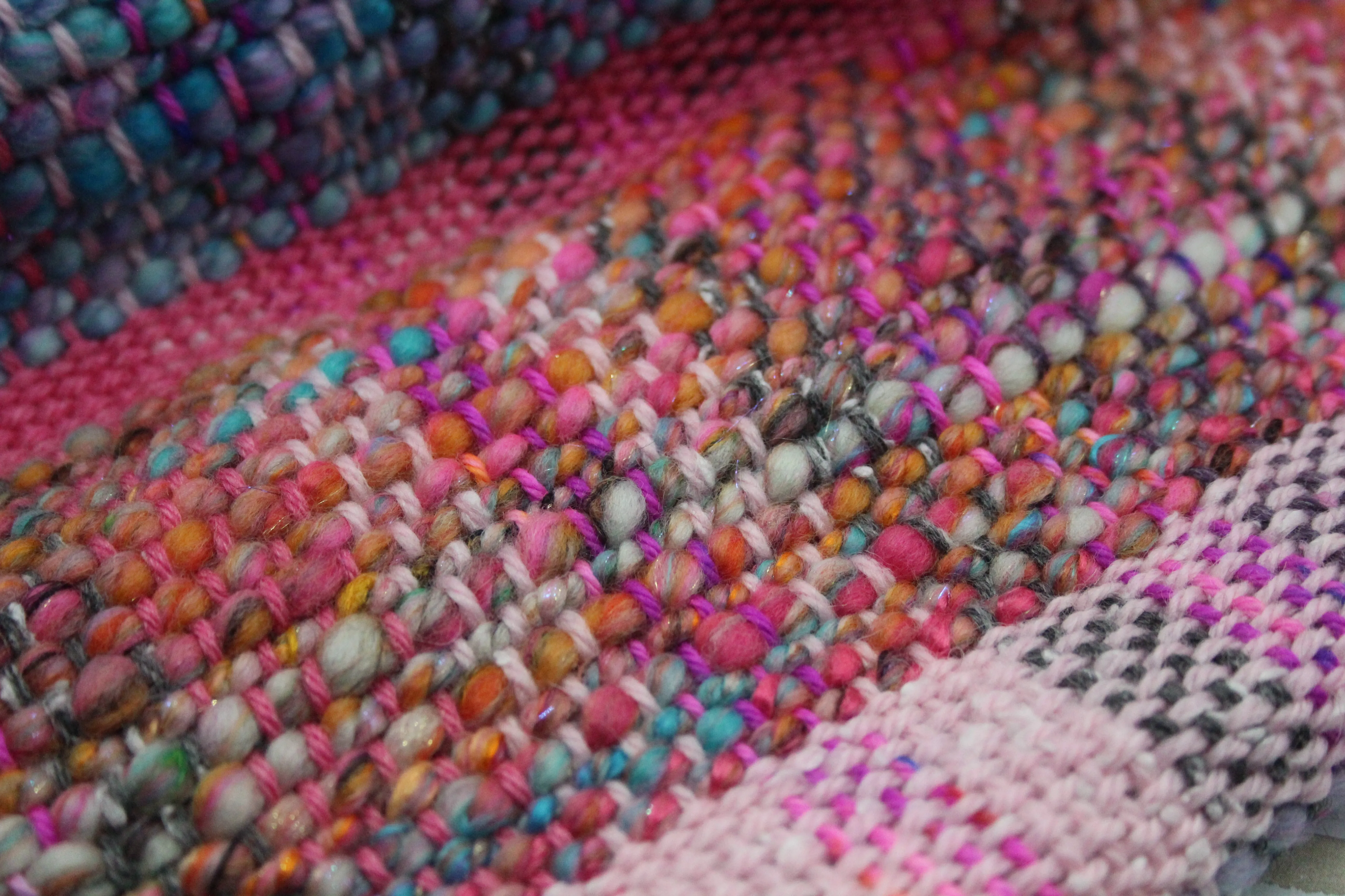 Handwoven Scarf - 33cm wide 190cm long