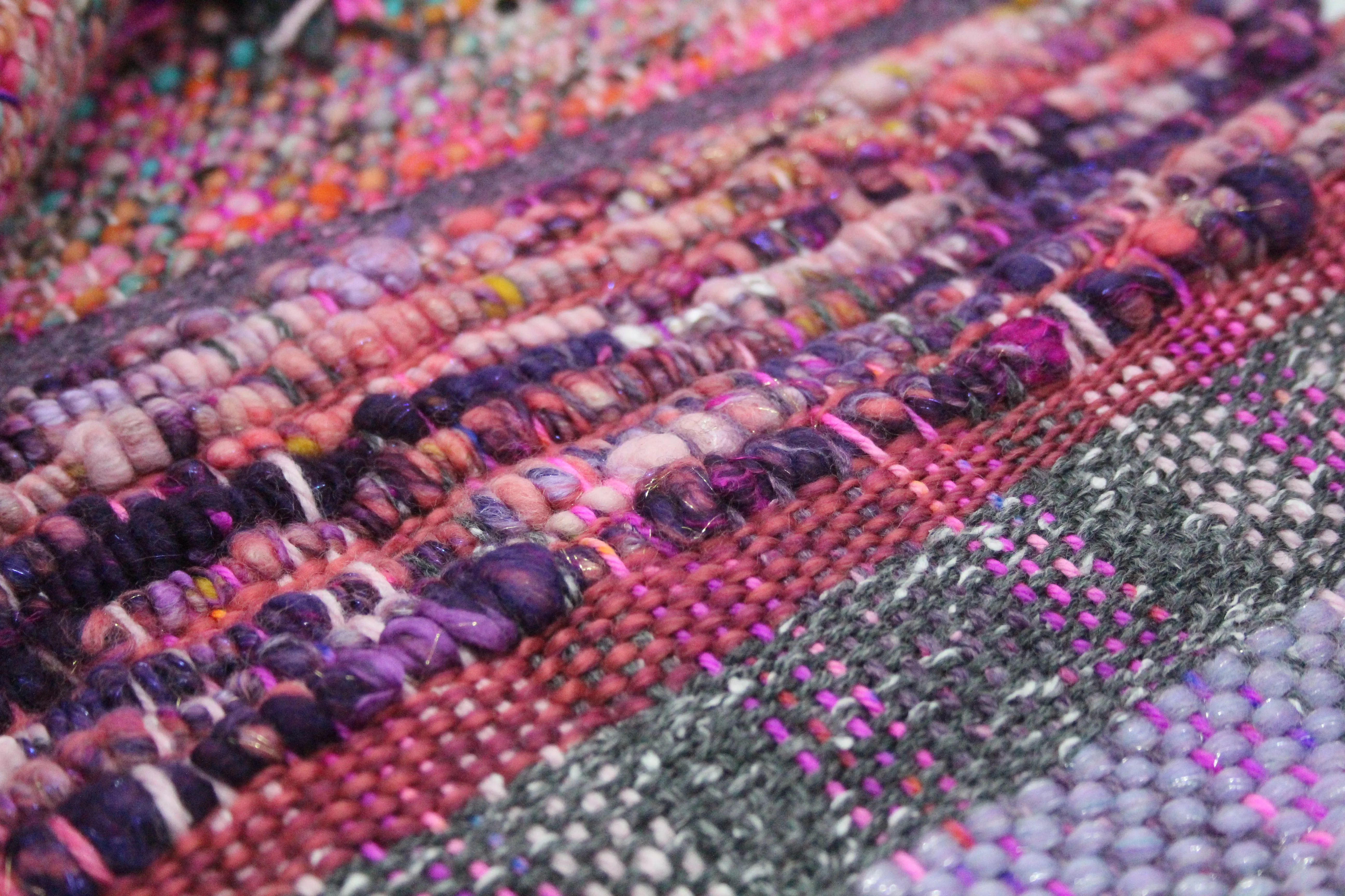 Handwoven Scarf - 33cm wide 190cm long