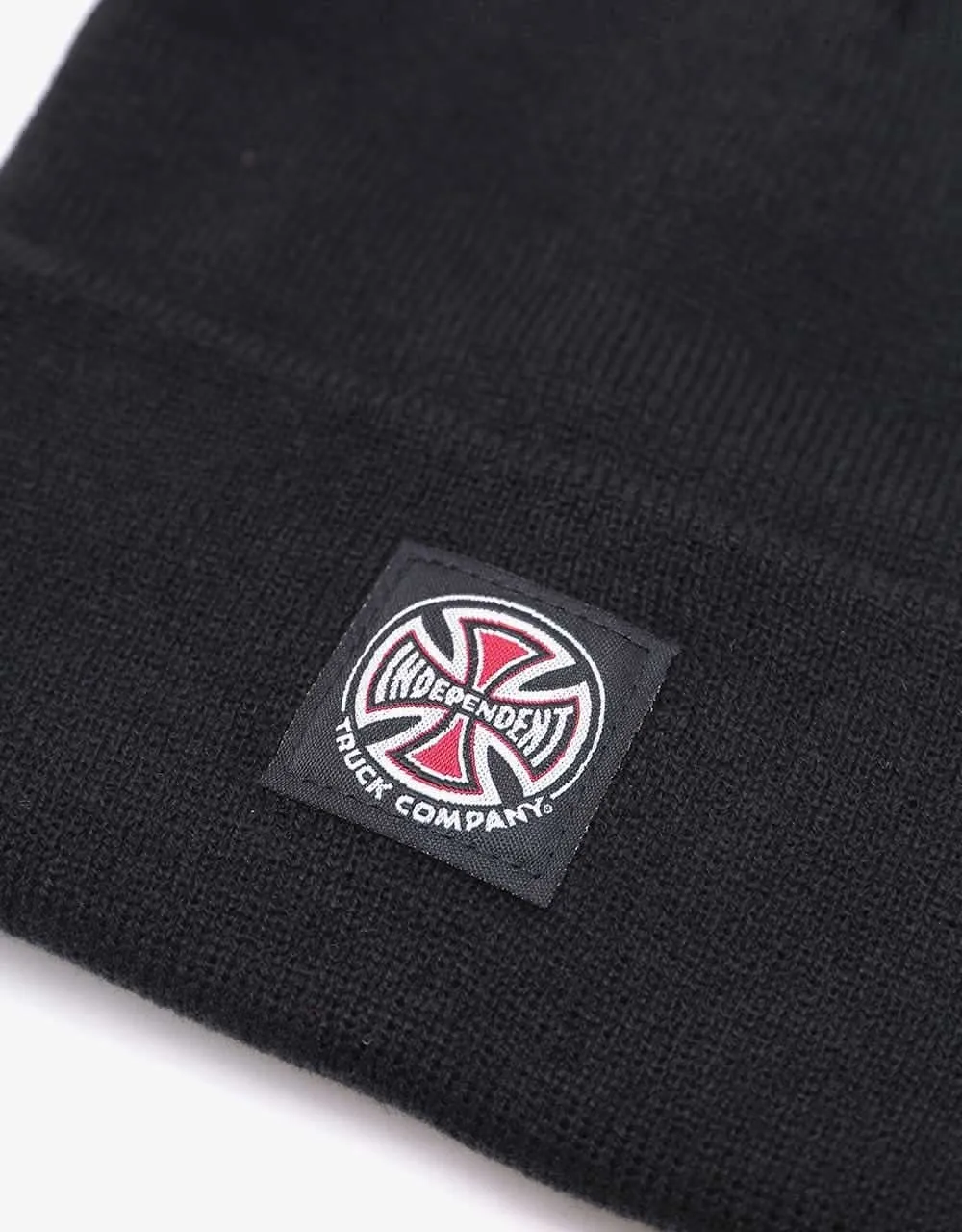 Independent T/C Label Beanie - Black