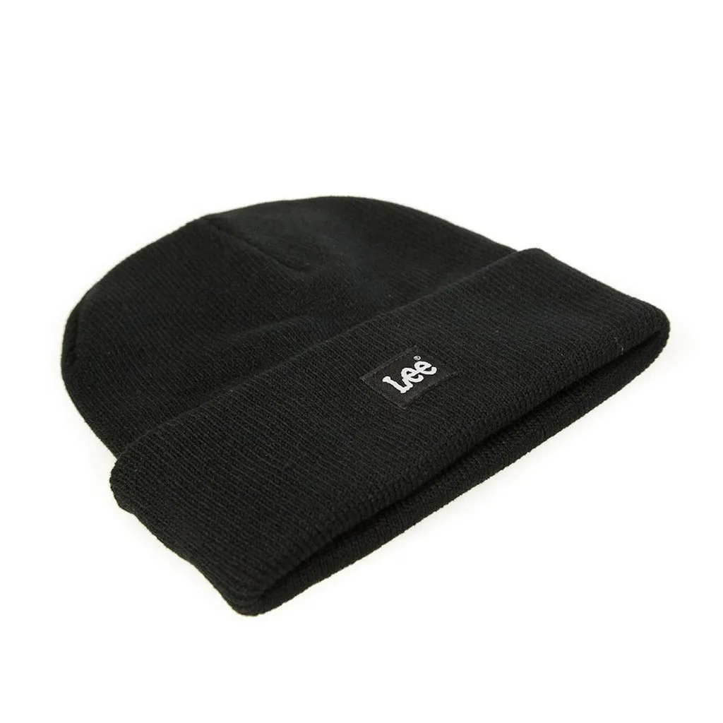 Lee Unisex Solid Color Beanie Hat - Stylish & Warm