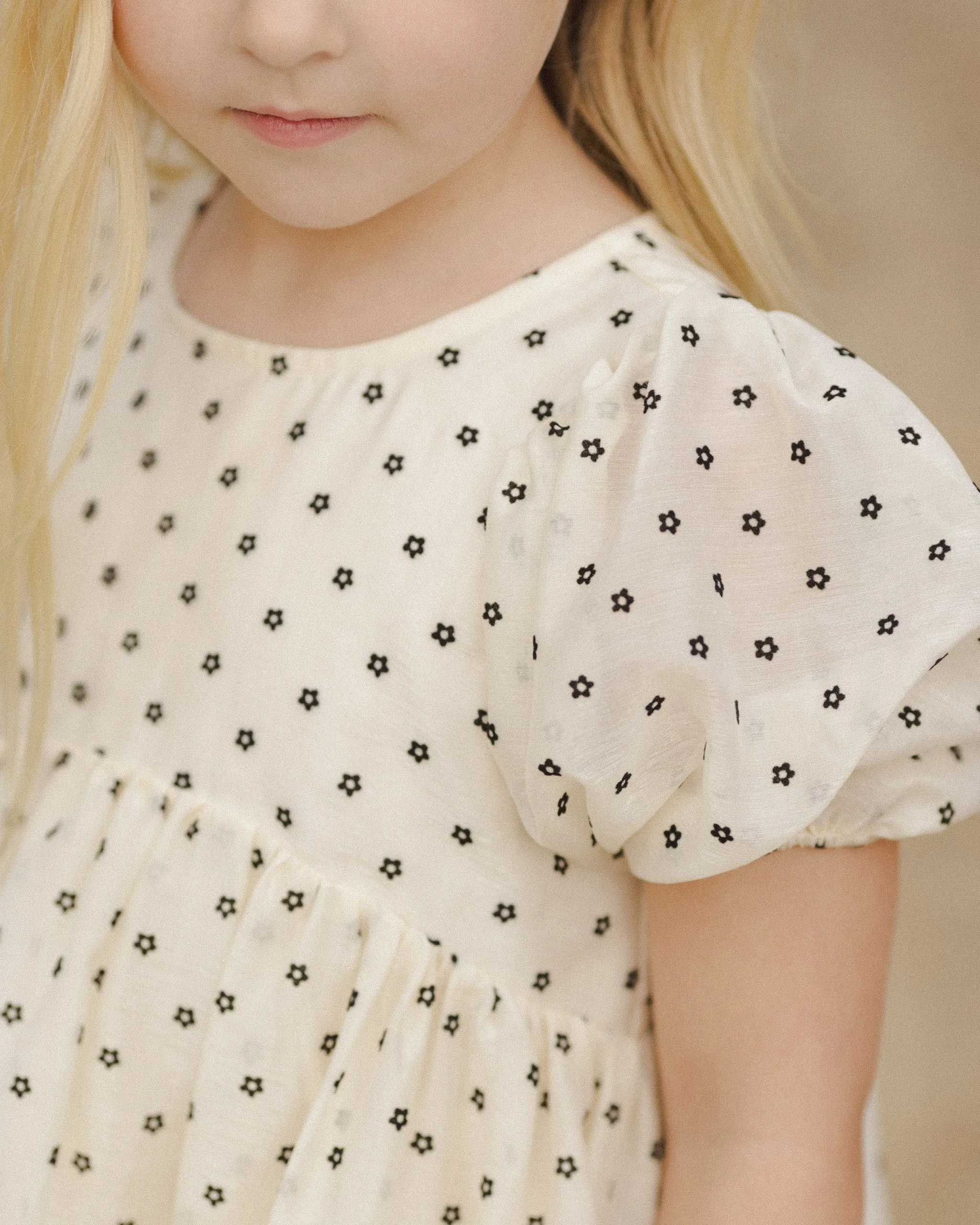 Luna Dress || Flocked Daisy - Noralee