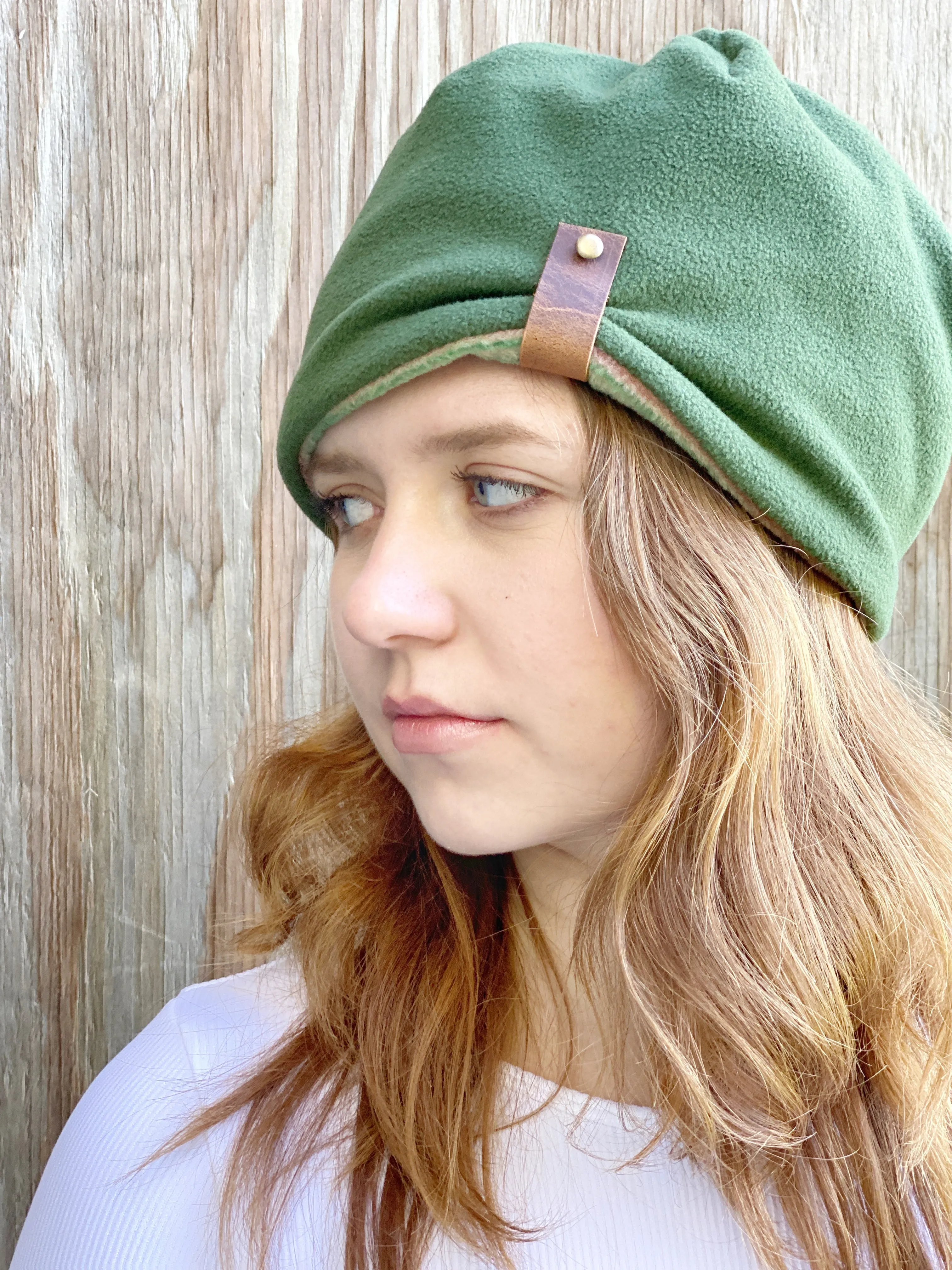 NEW Wind-Pro Fleece Hat for Women - Autumn Stripes WP47