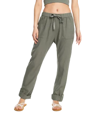 On The Seashore Trousers in Agave Green