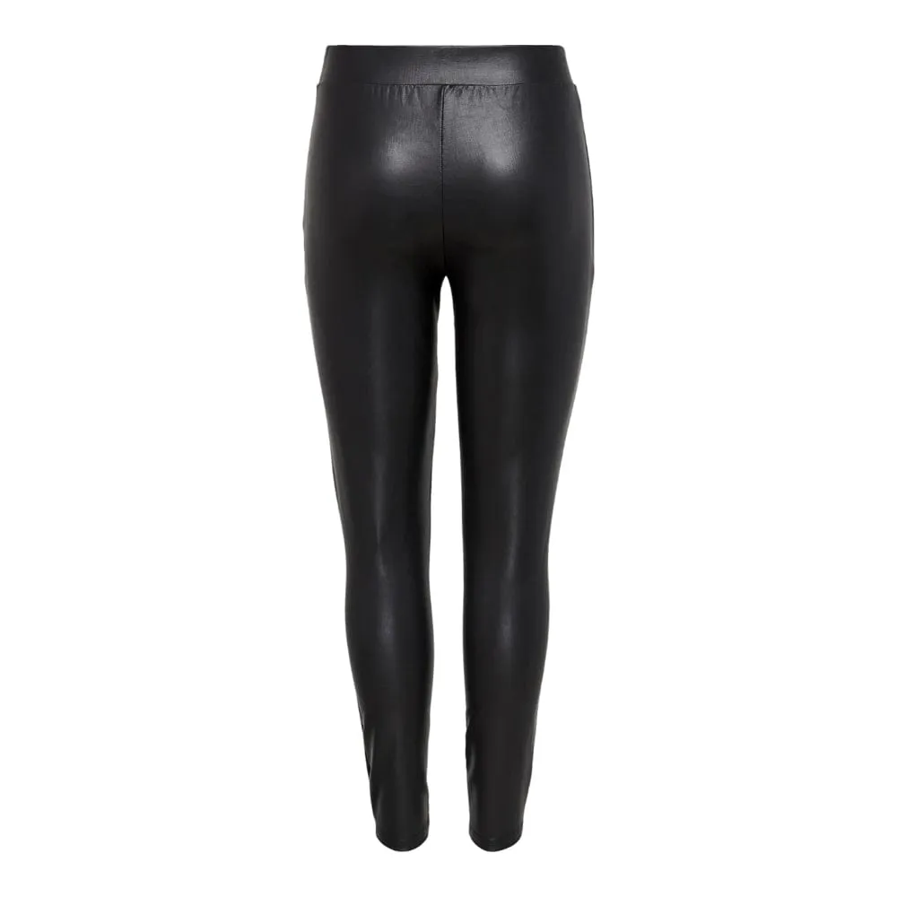 ONLY Onlcool Coated Legging in Black