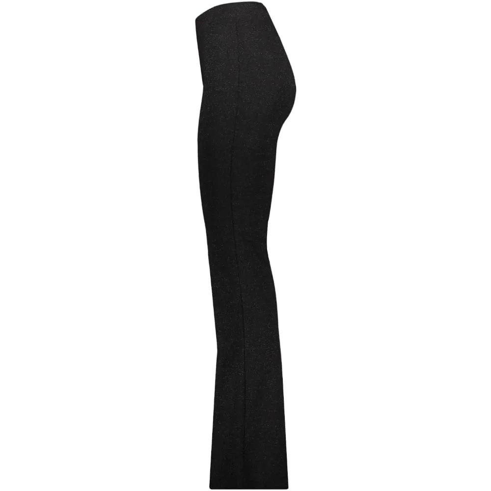 Only Onlroma Flared Shine Pant in Black