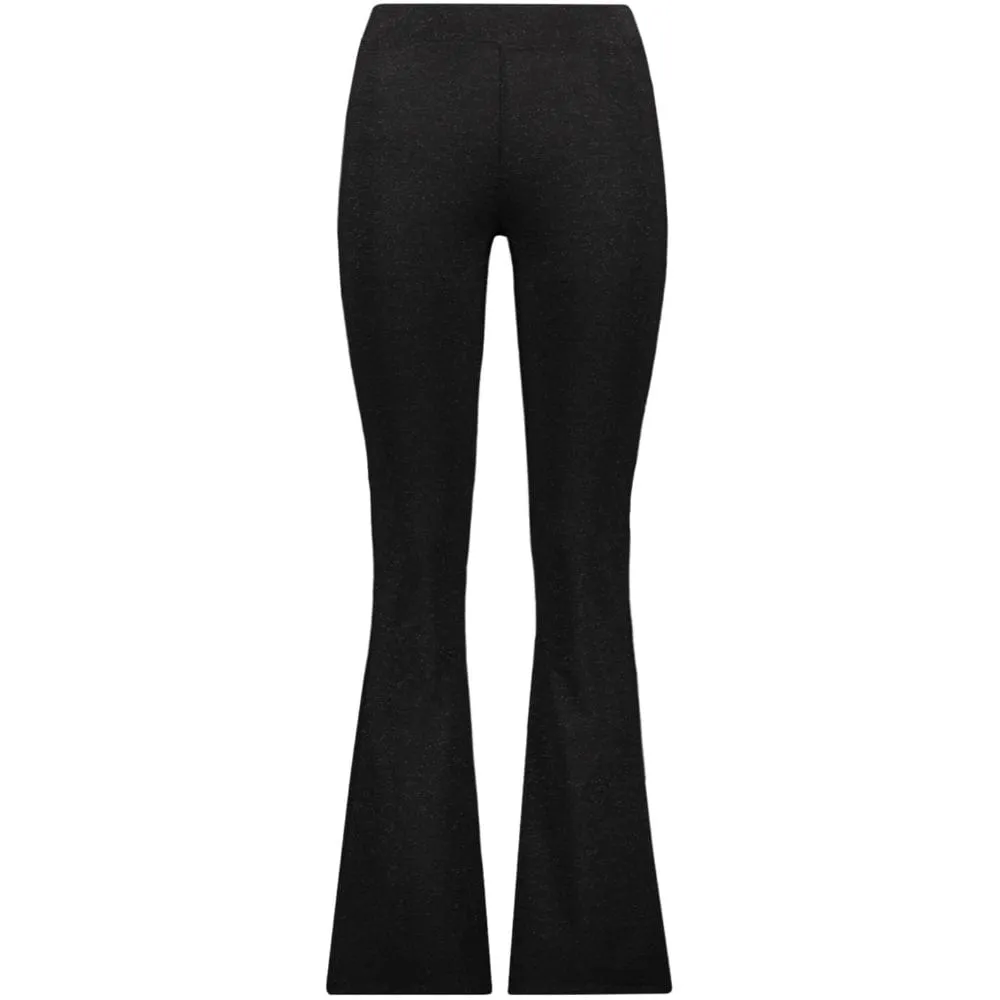 Only Onlroma Flared Shine Pant in Black