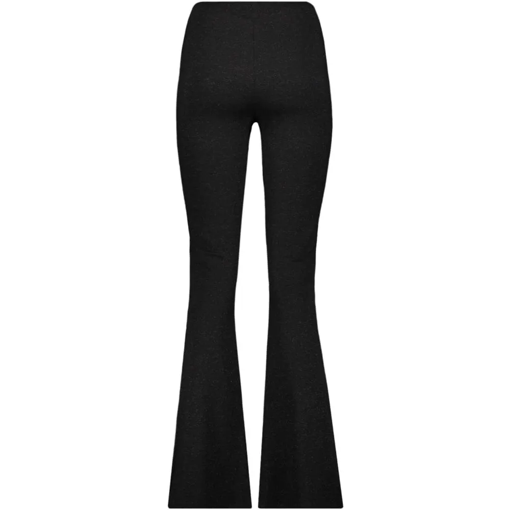 Only Onlroma Flared Shine Pant in Black