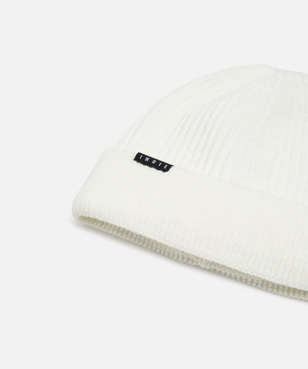 Roll Beanie - Off White