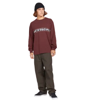Skate Vitals Remy Trousers in Dark Brown