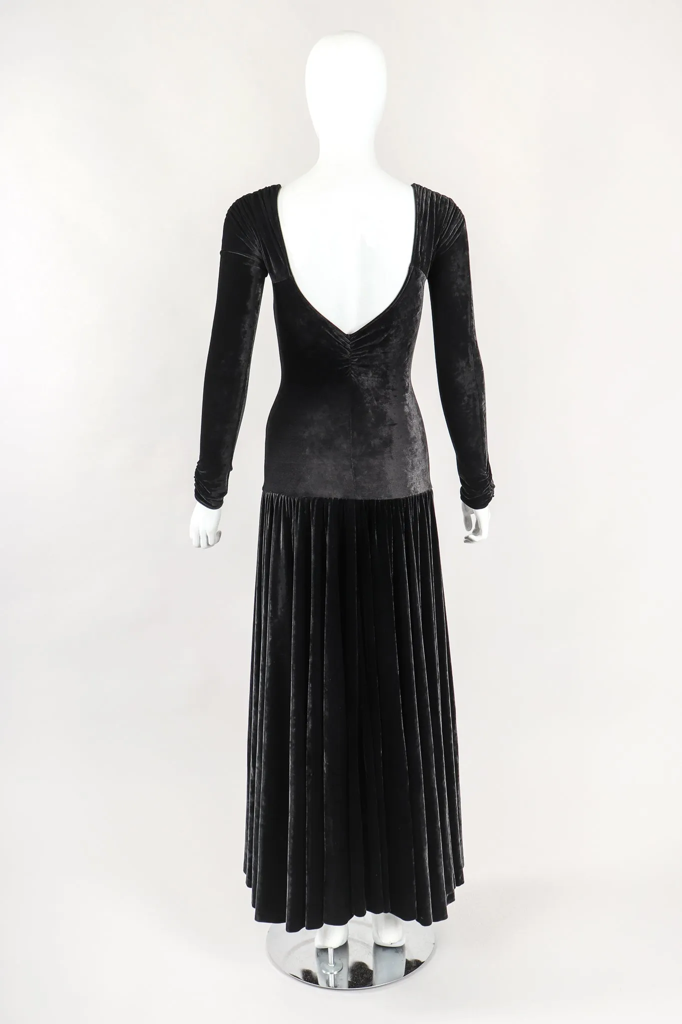 Stretch Velvet Dance Dress