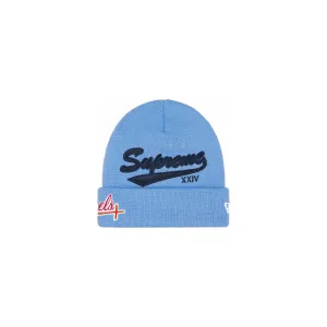 Supreme New Era Salvation Beanie Light Blue