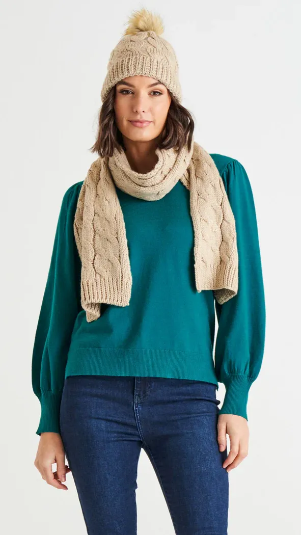 Thelma Scarf - Rainbow Speckles