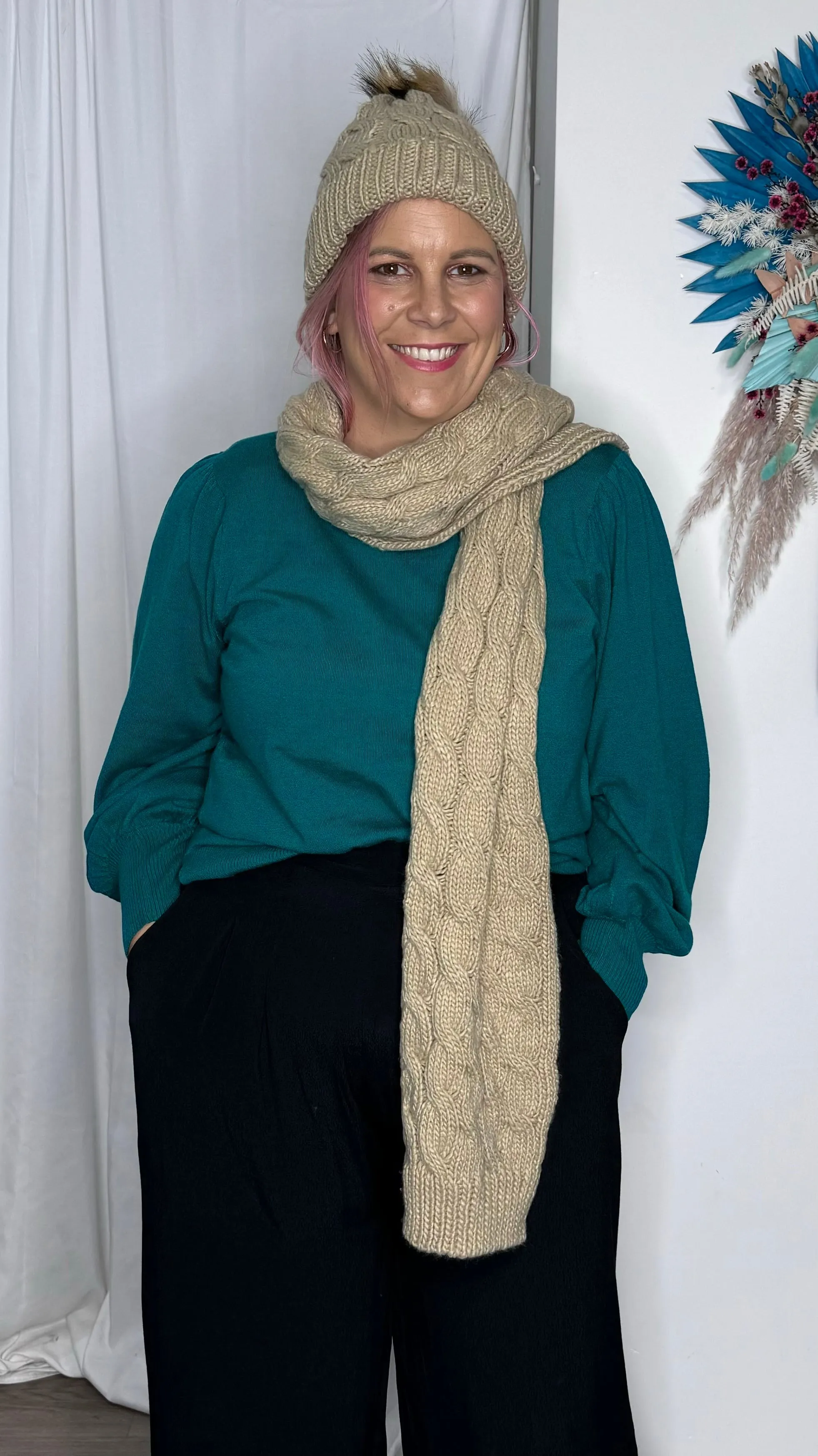 Thelma Scarf - Rainbow Speckles