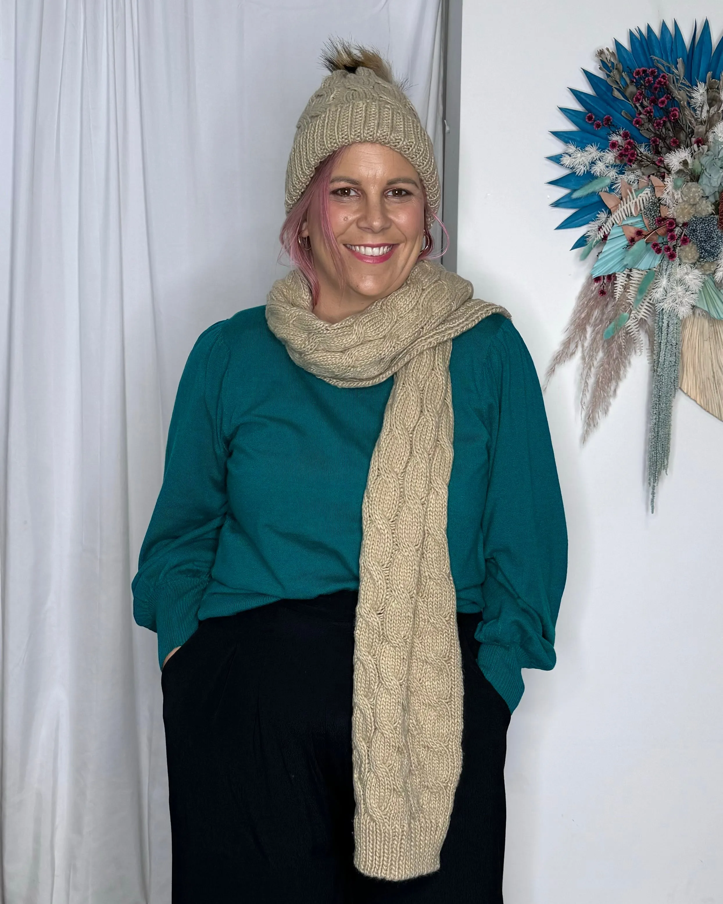 Thelma Scarf - Rainbow Speckles