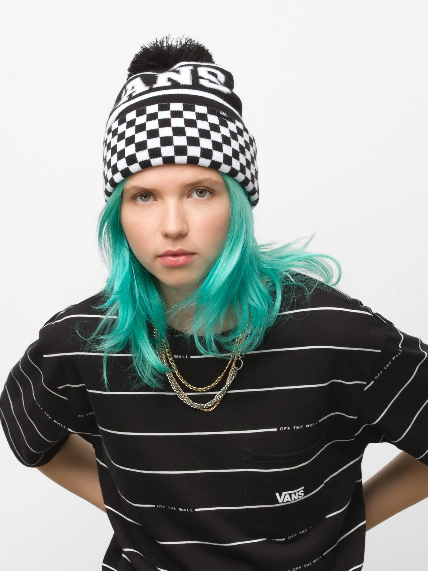 VANS SPIRIT POM BEANIE  - CLEARANCE