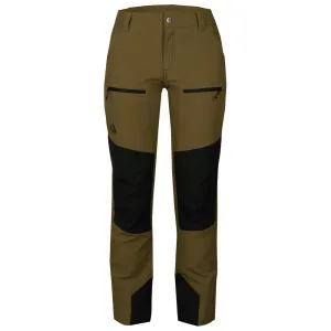 Womens Hagna Eco Softshell Trousers (Moss/Black)