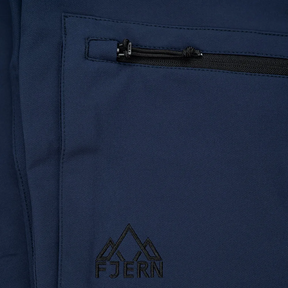 Womens Hagna Eco Softshell Trousers (Navy/Black)