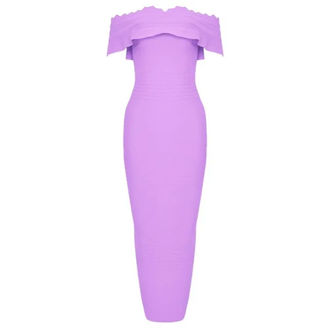 Women's Summer Nylon Sheath Strapless Dress