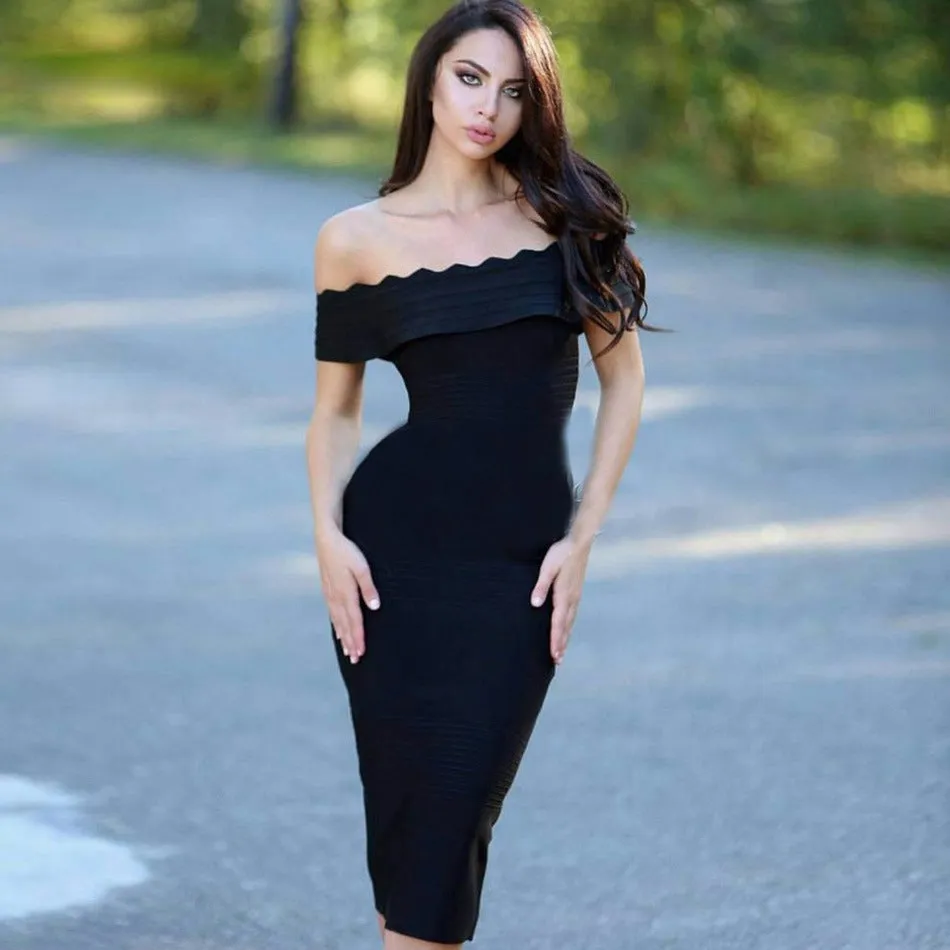 Women's Summer Nylon Sheath Strapless Dress