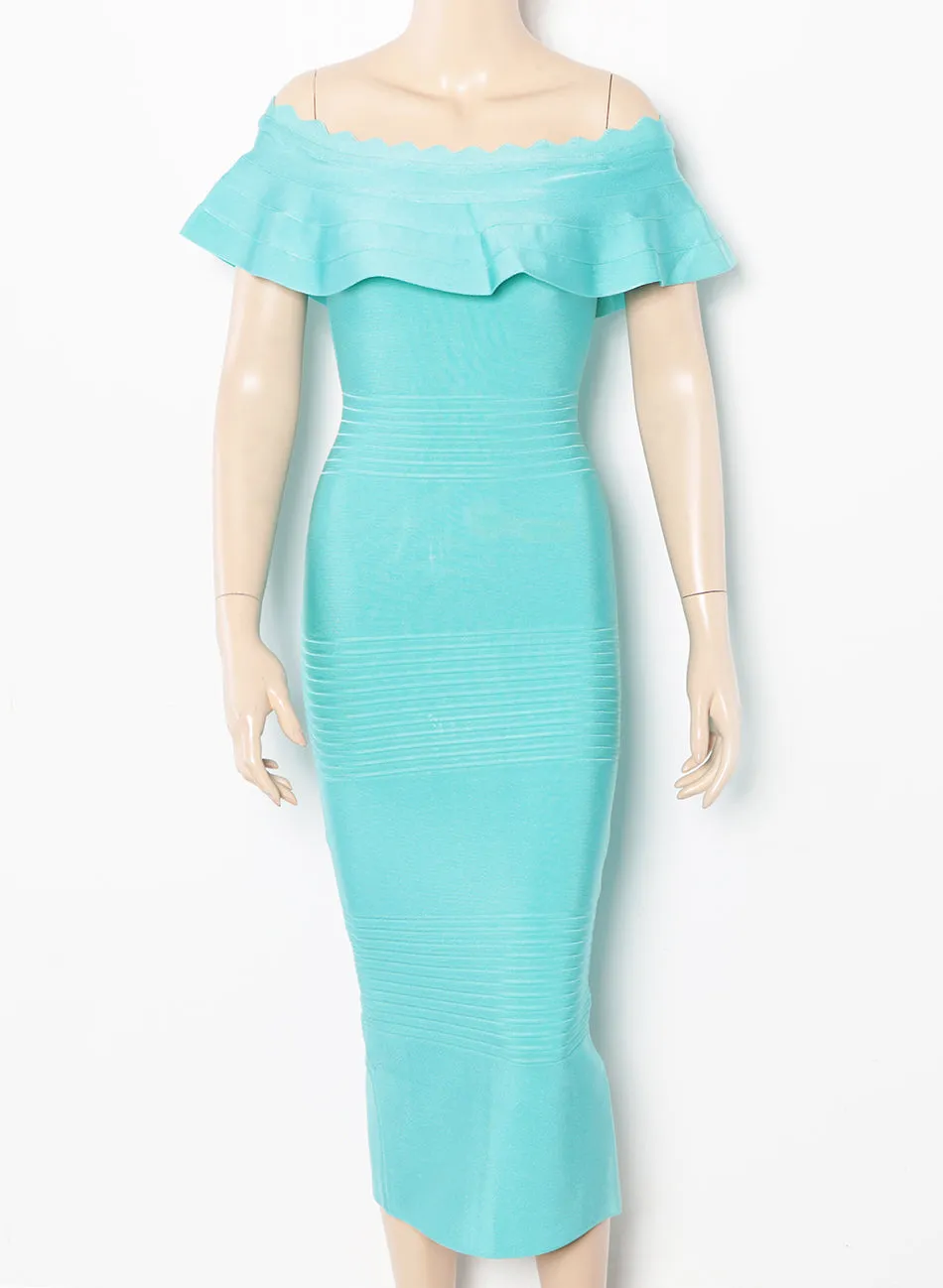 Women's Summer Nylon Sheath Strapless Dress