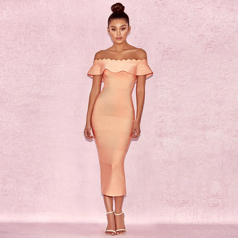Women's Summer Nylon Sheath Strapless Dress