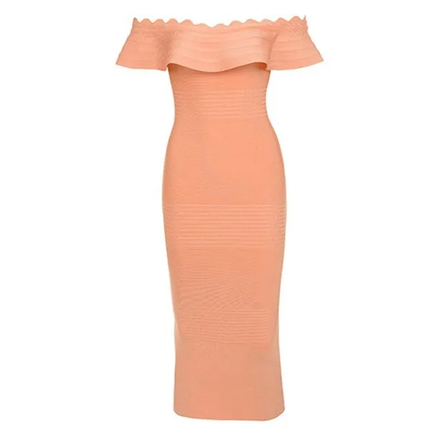 Women's Summer Nylon Sheath Strapless Dress