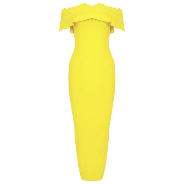 Women's Summer Nylon Sheath Strapless Dress
